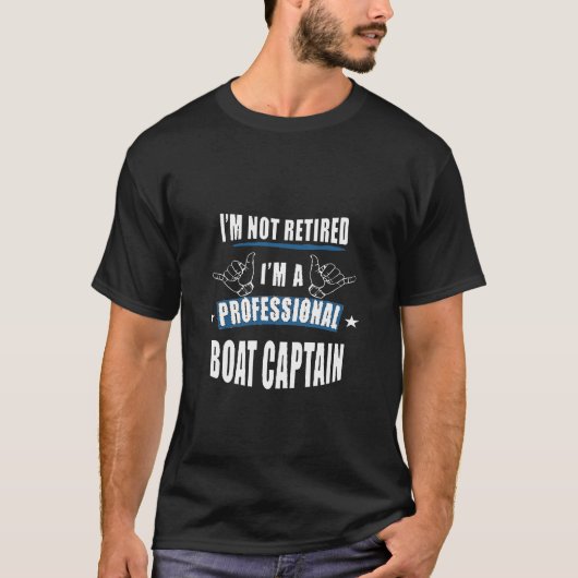 Bootsführer Shirt Boat (Vorderseite)