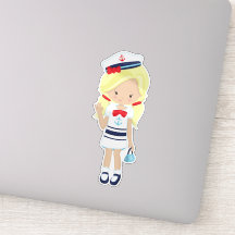 Bootsführer, Skipper, Niedliches Mädchen, Blonde H