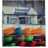 Bootsgeschäft Duschvorhang (Vorderseite)