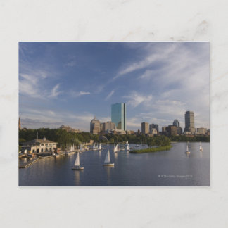 Bootshaus im Charles River in der Esplanade Postkarte