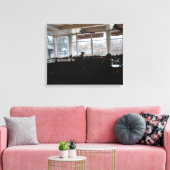 Bootshaus Leinwanddruck (Insitu (Wohnzimmer))