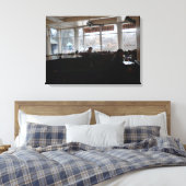 Bootshaus Leinwanddruck (Insitu (Schlafzimmer))