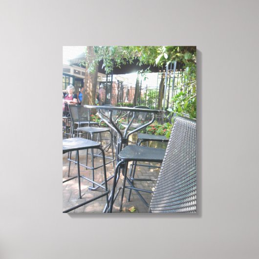 Bootshaus Leinwanddruck (Vorderseite)