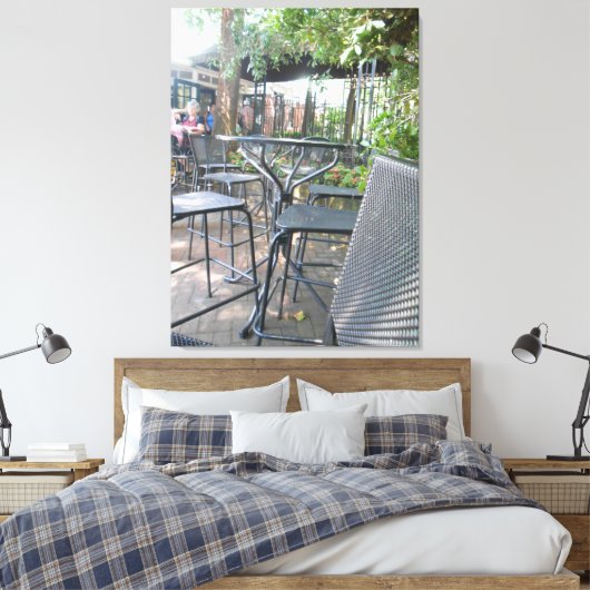 Bootshaus Leinwanddruck (Insitu (Schlafzimmer))