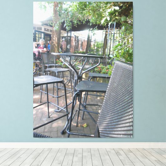 Bootshaus Leinwanddruck (Insitu (Holzboden))