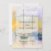 Bootshochzeit Einladung (Vorderseite)