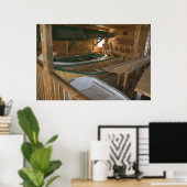 Bootshop Fine Art Print Poster (Heimbüro)
