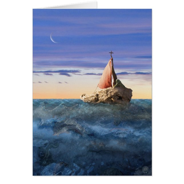 Bootskarte St. Brendans (freier Raum) (Vorne)