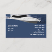 Bootskarten Visitenkarte (Vorderseite)