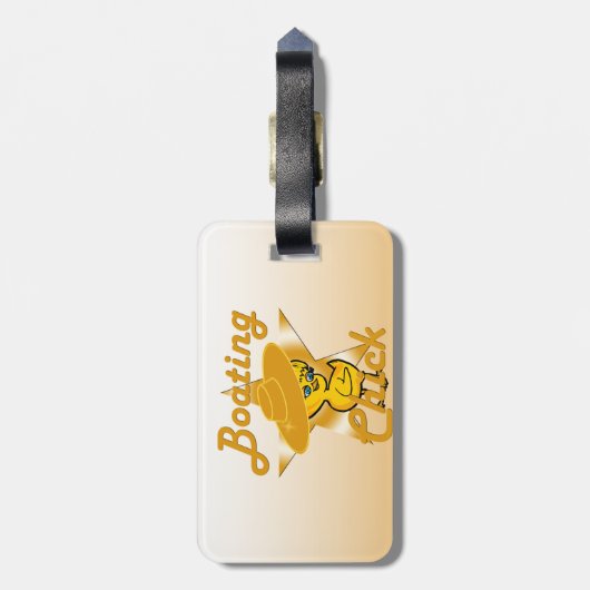 Bootskick #10 gepäckanhänger (Rückseite vertikal)