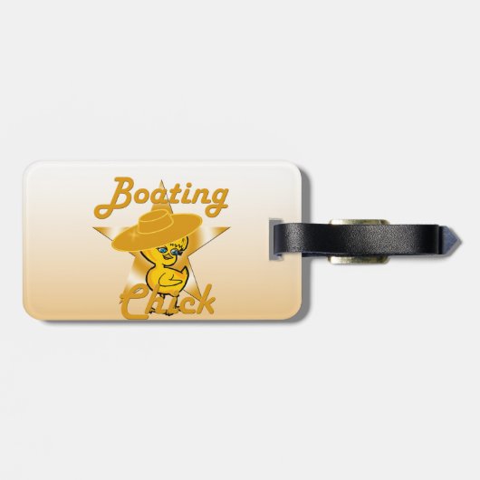 Bootskick #10 gepäckanhänger (Rückseite horizontal)