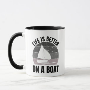 Bootsliebhaber Bootsfahrer Segeln Segler Segelboot Tasse