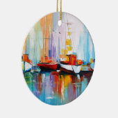 Bootsliegeplatz Keramik Ornament (Rechts)