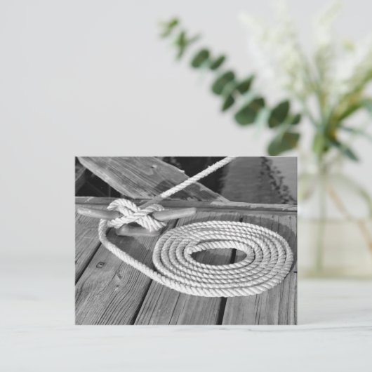 Bootslinie Postkarte (Stehend Vorderseite)