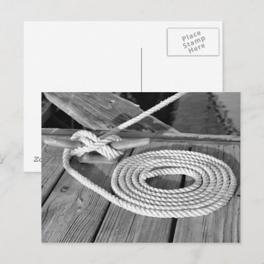 Bootslinie Postkarte (Vorne/Hinten)