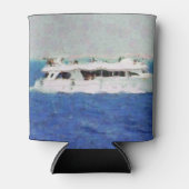 Bootsmalerei Dosenkühler (Vorderseite)