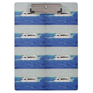 Bootsmalerei Klemmbrett