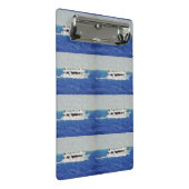 Bootsmalerei Mini Klemmbrett (Schrägansicht)