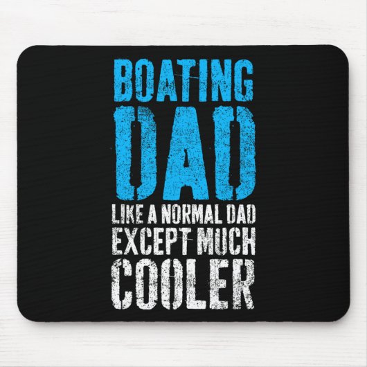 Bootsmann Papa Vater-Tag  Mousepad (Vorne)