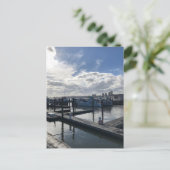 Bootsparadies, Riverside Park New York City NYC Fo Postkarte (Stehend Vorderseite)