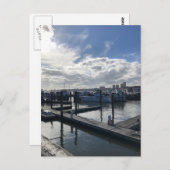 Bootsparadies, Riverside Park New York City NYC Fo Postkarte (Vorne/Hinten)