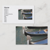 Bootsparte Visitenkarte (Vorne/Hinten)