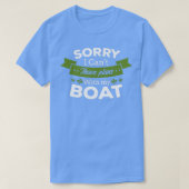 Bootspenden für einen Bootfan T-Shirt (Design vorne)