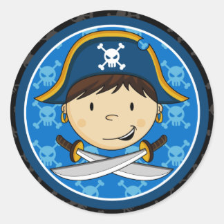 Bootsschild Runder Aufkleber