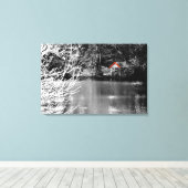 Bootsschuppen Leinwanddruck (Insitu (Holzboden))