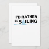 Bootssegelgeschenk Herzschlag Funny Sailboat (Vorne/Hinten)