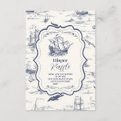 Bootsspielzeug-Kinderduschmaschine Windelwickler Begleitkarte (Vorderseite)