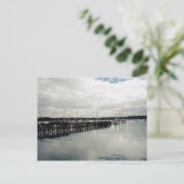 Bootssteg Postkarte (Stehend Vorderseite)