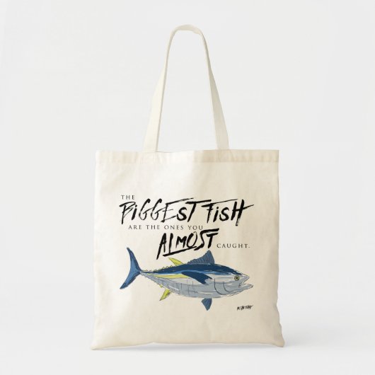 Bootstasche, perfektes Geschenk für eine Fischerta Tragetasche (Vorne)