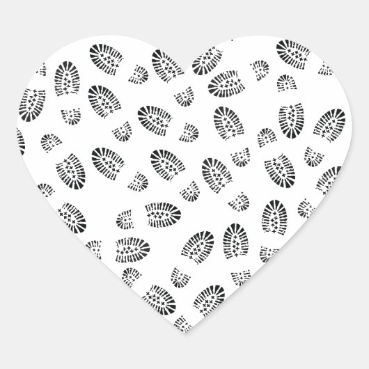 Bootstauchherz Herz-Aufkleber (Vorderseite)