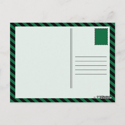 Bootstauchherz Postkarte (Rückseite)