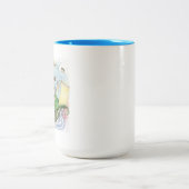 Bootstour Zweifarbige Tasse (Mittel)