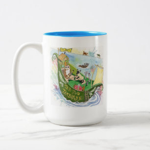 Bootstour Zweifarbige Tasse
