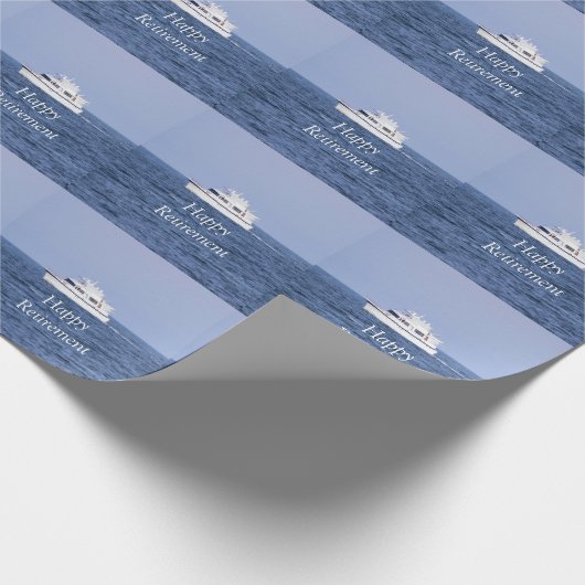 Bootsvermietung Foto Geschenkpapier (Ecke)