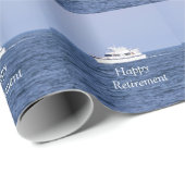 Bootsvermietung Foto Geschenkpapier (Rolleneckpunkt)