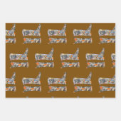 Bootsy Baby Collage boots wrapping paper sheets Geschenkpapier Set (Vorderseite 2)