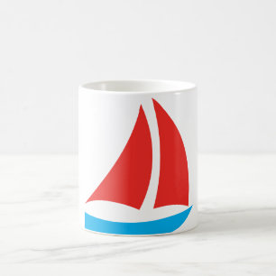 Bootsymbol Kaffeemaschine Tasse