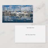 Bootthema Business Card HAMbyWhiteGlove Visitenkarte (Vorne/Hinten)