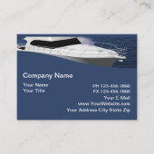 Bootthema Moderne Visitenkarten Visitenkarte (Vorderseite)