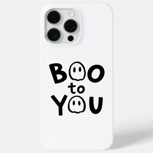 Bootto You Ghost Phone Case (Rückseite)