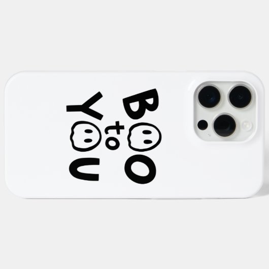Bootto You Ghost Phone Case (Rückseite (Horizontal))