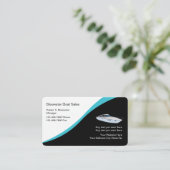 Bootverkauf Moderne Visitenkarten Visitenkarte (Stehend Vorderseite)