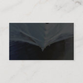 Bootvorbruch Wasser Visitenkarte (Rückseite)