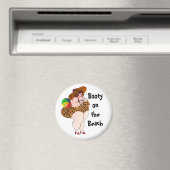 Booty on the Beach Magnet (In Situ (Geschirrspüler))