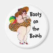 Booty on the Beach Magnet (Vorne)