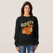 Booty Pig Graphic Guinea Pig Owner Pet Cavy Animal Sweatshirt (Vorne ganz)